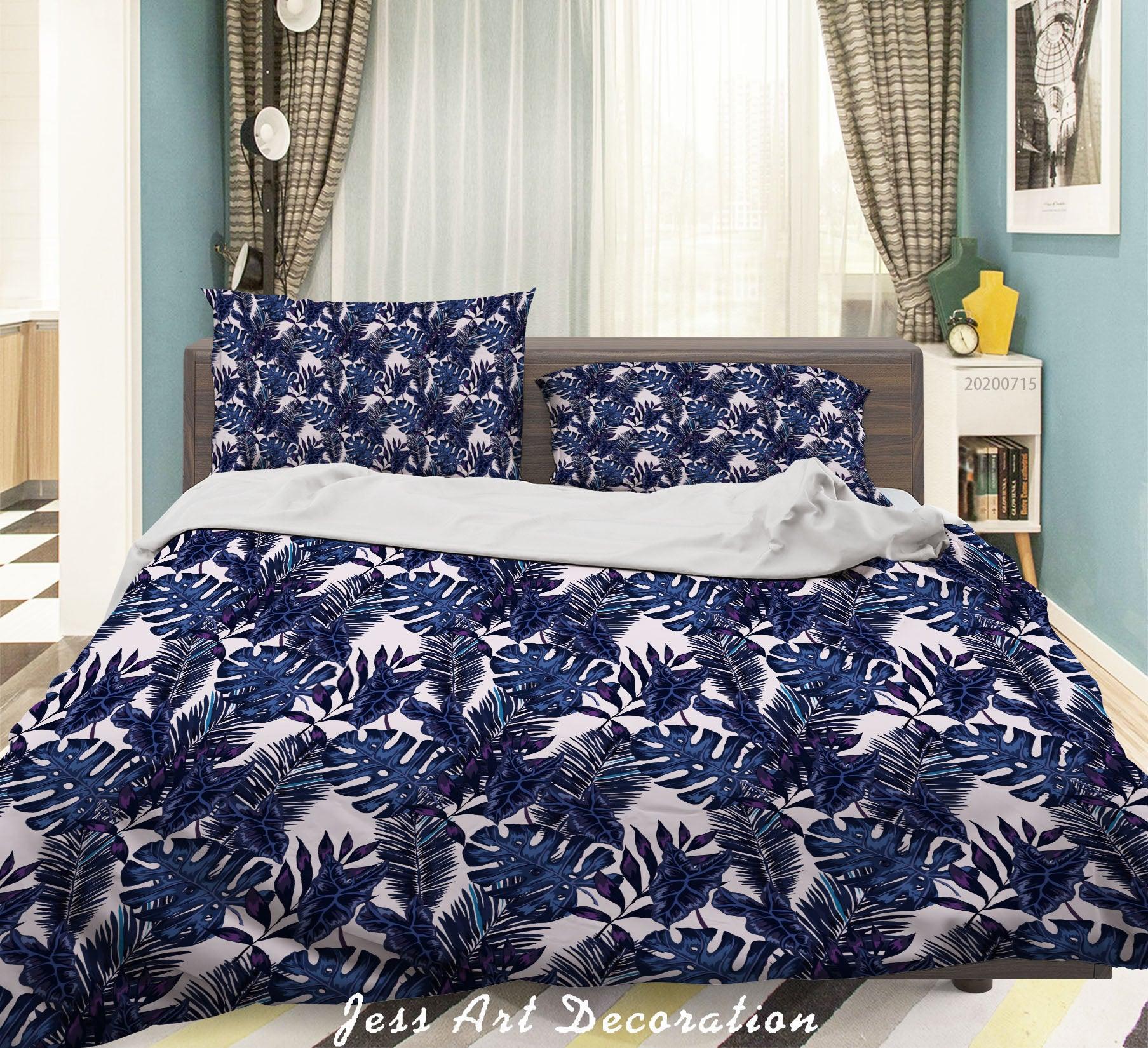 3D Vintage Floral Quilt Cover Set Bedding Set Duvet Cover Pillowcases WJ 1575- Jess Art Decoration
