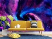 3D Abstract Univers Galaxy Aurora Starry Color Wall Mural Wallpaper SWW754- Jess Art Decoration