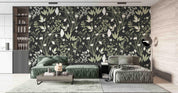 3D Vintage Plants Leaves Background Wall Mural Wallpaper GD 3506- Jess Art Decoration