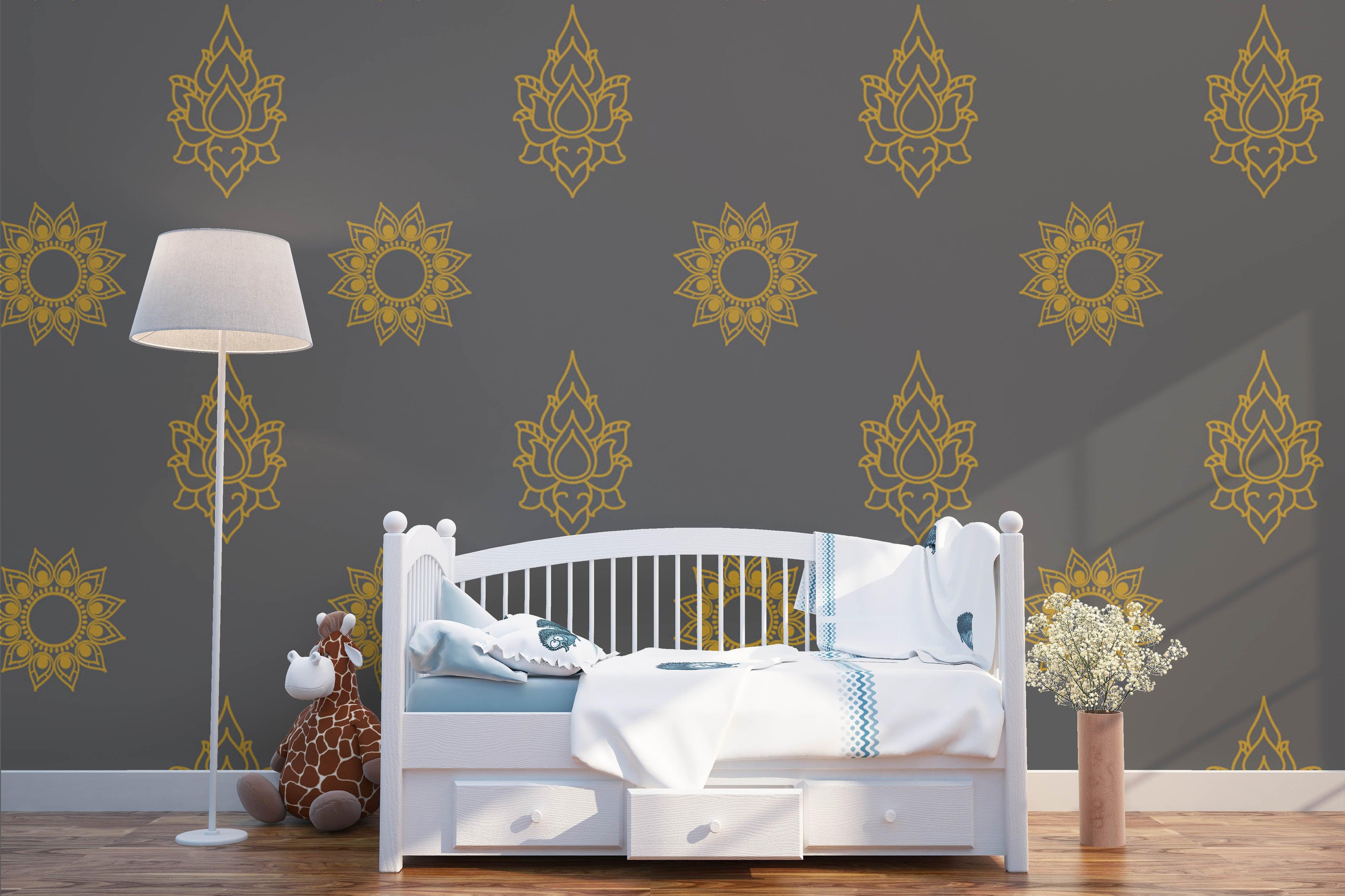 3D Yellow Sun Image Wall Mural Wallpaper 66- Jess Art Decoration