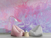 3D Abstract Pink Blue Marble Texture Wall Mural Wallpaper LQH 15- Jess Art Decoration