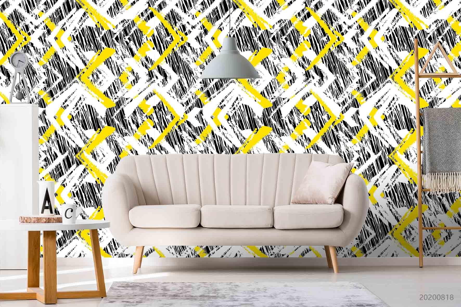 3D Vintage Abstract Pattern Wall Mural Wallpaper LXL 1163- Jess Art Decoration