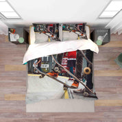 3D Pexels Street Sports Skateboard Quilt Cover Set Bedding Set Duvet Cover Pillowcases LXL- Jess Art Decoration