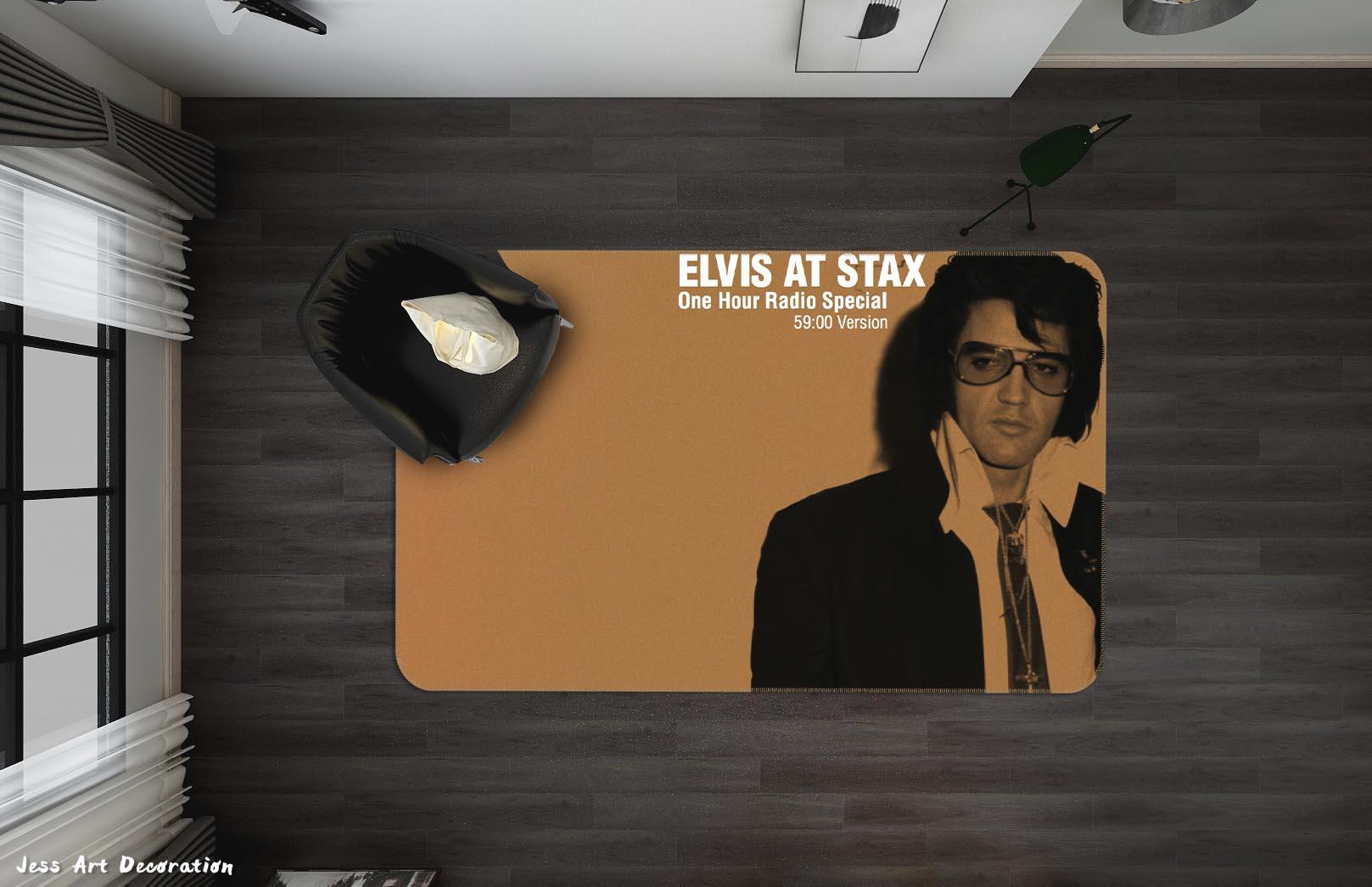 3D Elvis Presley Non-Slip Rug Mat 98- Jess Art Decoration