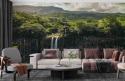 3D Landscape Green Forest Stream Wall Mural Wallpaper LQH 165- Jess Art Decoration