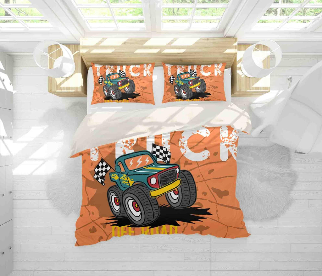 Monster truck outlet doona cover