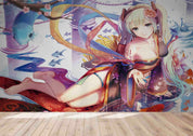 3D Anime Girl Character colourful anime girl character mural wall mural wallpaper for teen room - view 4