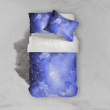 3D Purple Sky Quilt Cover Set Bedding Set Pillowcases 8- Jess Art Decoration