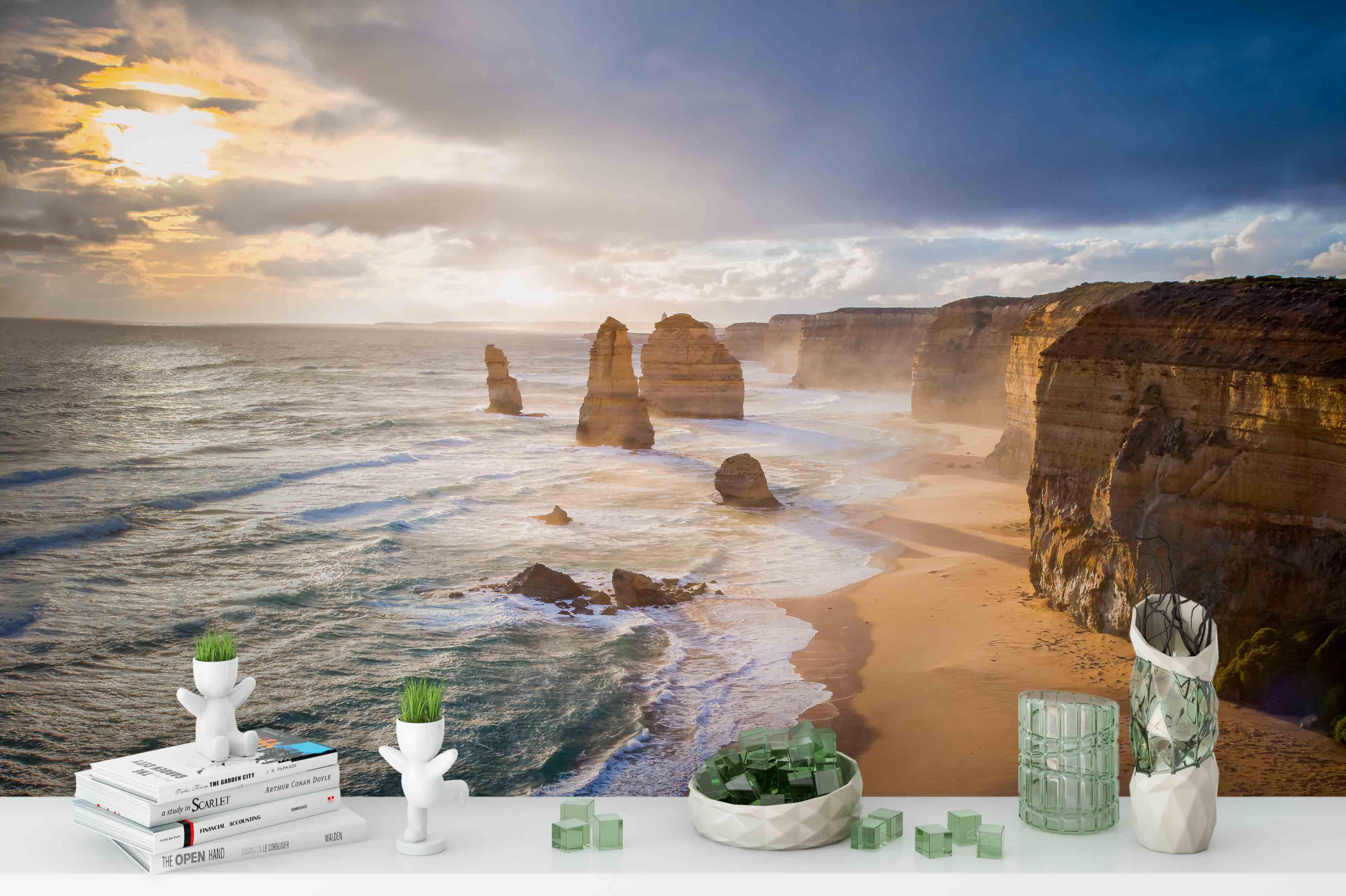 3D Sea Coastal Sky Wall Mural Wallpaper 168- Jess Art Decoration