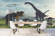 3D Dinosaur Sky Wall Mural Wallpaper 82- Jess Art Decoration