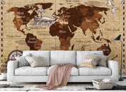 3D world map wall mural wallpaper 30- Jess Art Decoration
