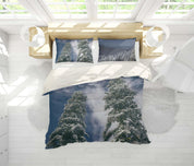 3D Sky Pine Quilt Cover Set Bedding Set Pillowcases 91- Jess Art Decoration