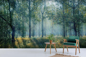 3D Trees Forest Wall Mural Wallpaper SF29- Jess Art Decoration