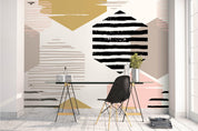 3D Hexagon Pattern Wall Mural Wallpaper 126- Jess Art Decoration
