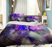 3D Abstract Color Marble Quilt Cover Set Bedding Set Duvet Cover Pillowcases 308- Jess Art Decoration