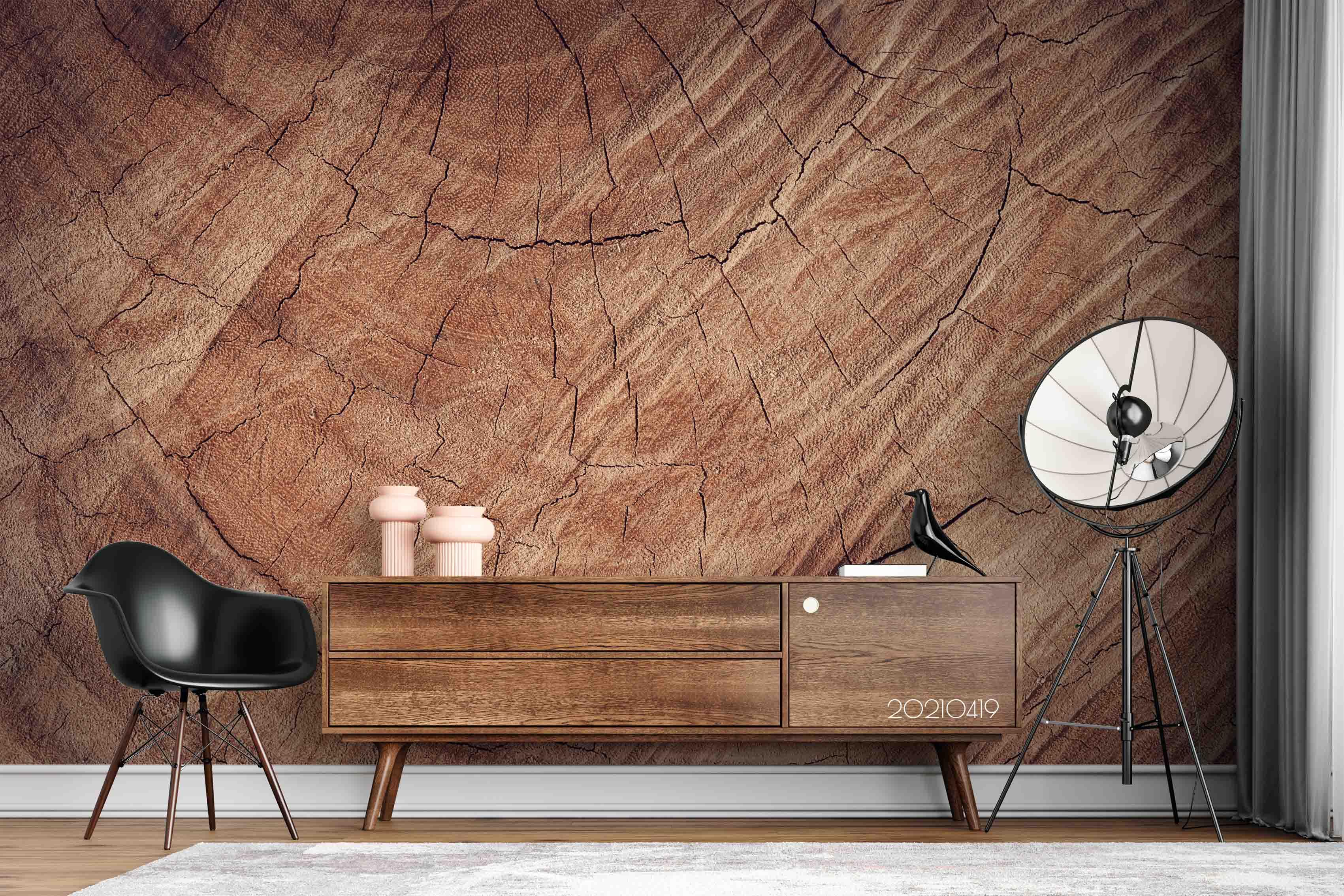 3D Warm Scratched Wood warm scratched wood texture wall mural wallpaper for office