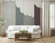 3D Vintage Smudged Knitting Background Wall Mural Wallpaper GD 1773- Jess Art Decoration