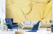 3D Watercolor Golden Marble Texture Wall Mural Wallpaper LQH 467- Jess Art Decoration