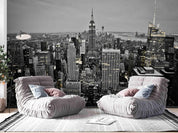 3D City Building Night View Landscape Wall Mural Wallpaper GD 2802- Jess Art Decoration