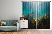 3D Undersea Sunshine Kelp Curtains and Drapes GD 3818- Jess Art Decoration