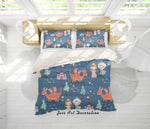 3D Fairy Tale Dinosaur Quilt Cover Set Bedding Set Pillowcases 19- Jess Art Decoration