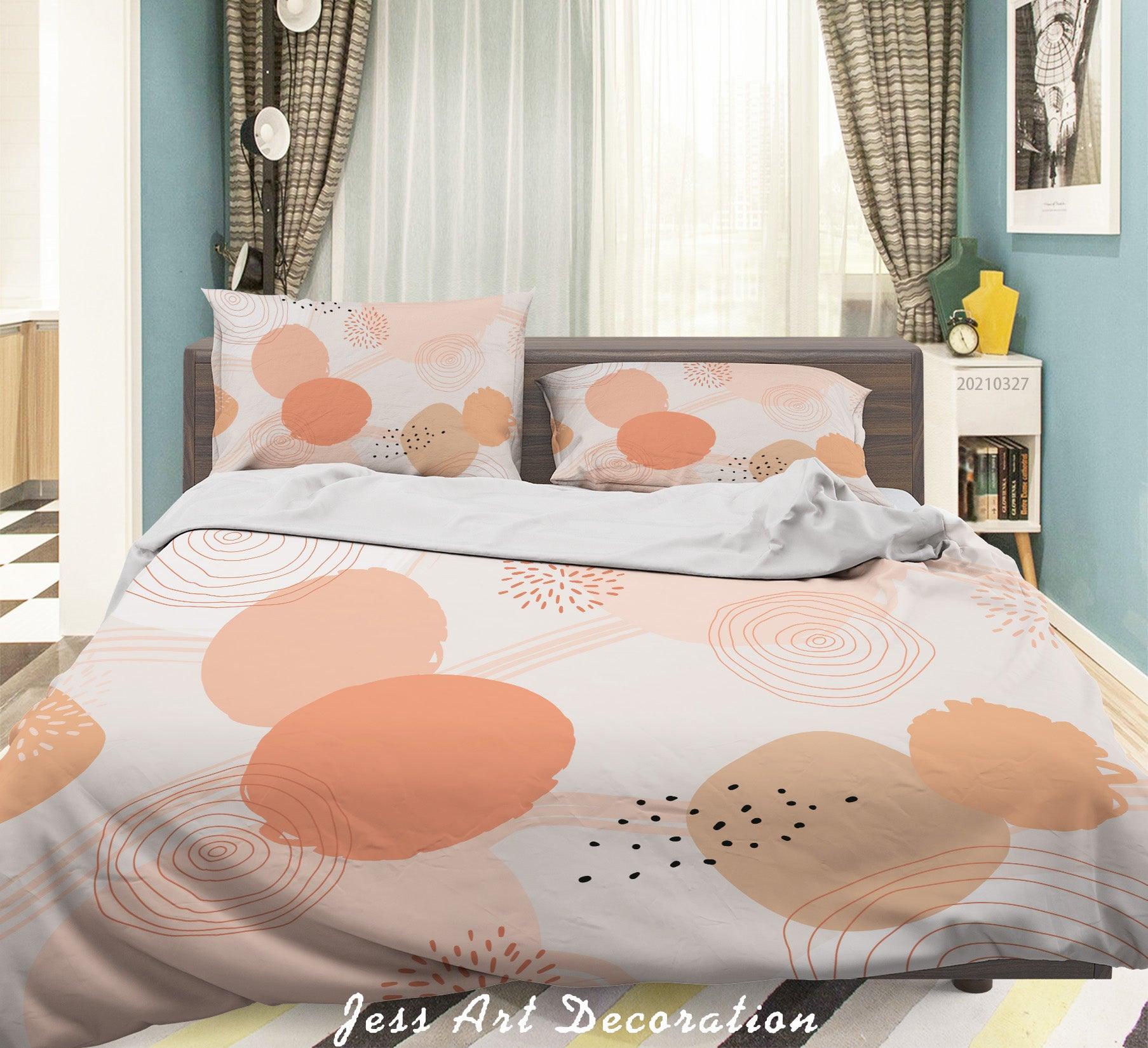 3D Abstract Geometric Pattern Quilt Cover Set Bedding Set Duvet Cover Pillowcases 312- Jess Art Decoration