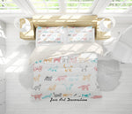 3D Different Posture Cats Quilt Cover Set Bedding Set Pillowcases 51- Jess Art Decoration