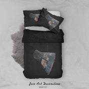 3D Abstract Jeremy Straub Black Quilt Cover Set Bedding Set Duvet Cover Pillowcases LXL- Jess Art Decoration