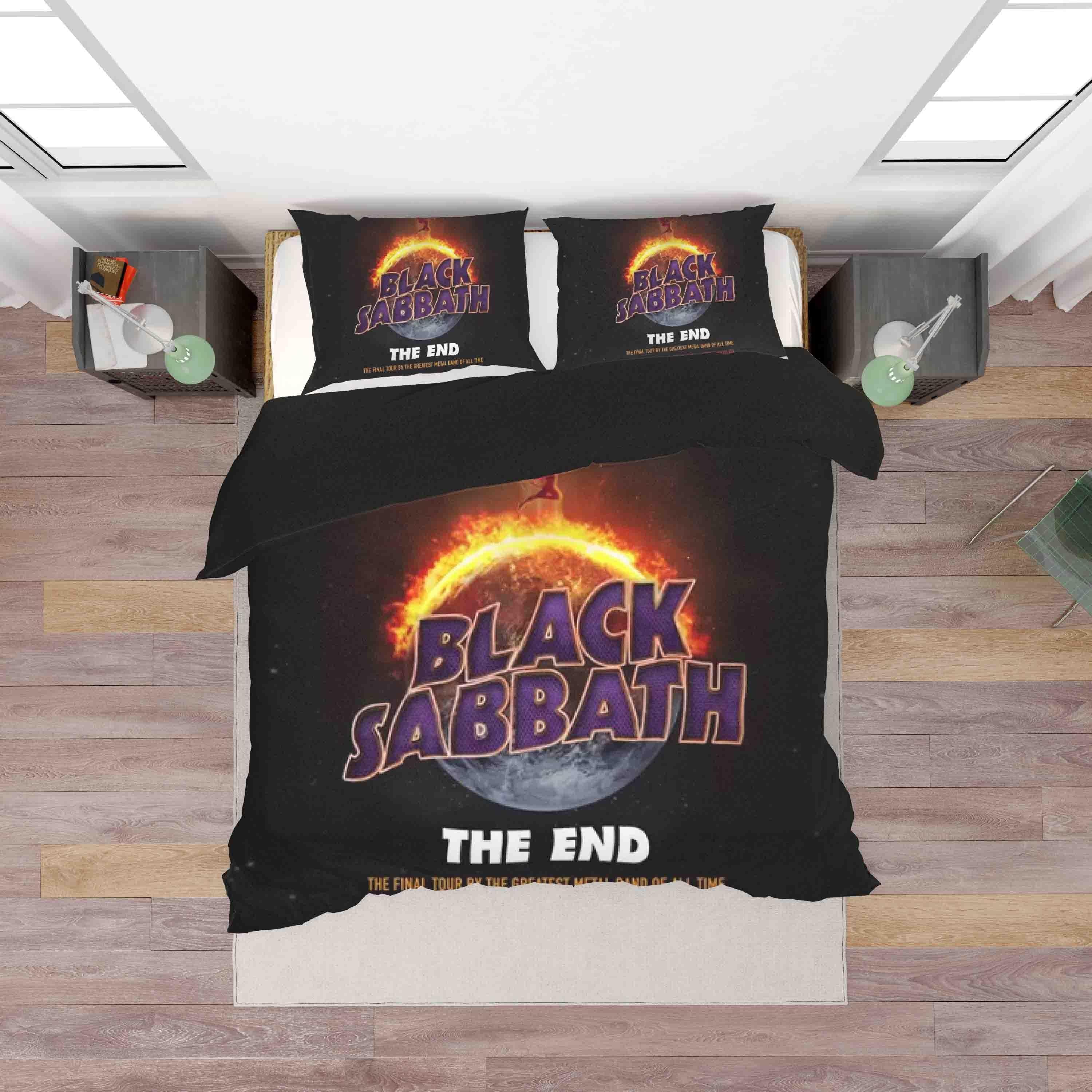 3D Black Sabbath Planet Quilt Cover Set Bedding Set Duvet Cover Pillowcases SF18- Jess Art Decoration