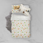 3D Abstract Owl Mushroom Quilt Cover Set Bedding Set Pillowcases 34- Jess Art Decoration