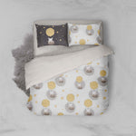 3D Cat Kitty Hot Air Balloon Star Quilt Cover Set Bedding Set Pillowcases 58- Jess Art Decoration