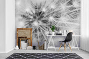 3D Dandelion Pattern Wall Mural Wallpaper A016 LQH- Jess Art Decoration