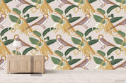 3D Flowers Birds Wall Mural Wallpaper SF66- Jess Art Decoration