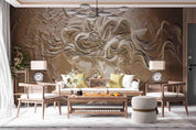 3D Relief Girl Gyp Wall Mural Wallpaper sww 249- Jess Art Decoration