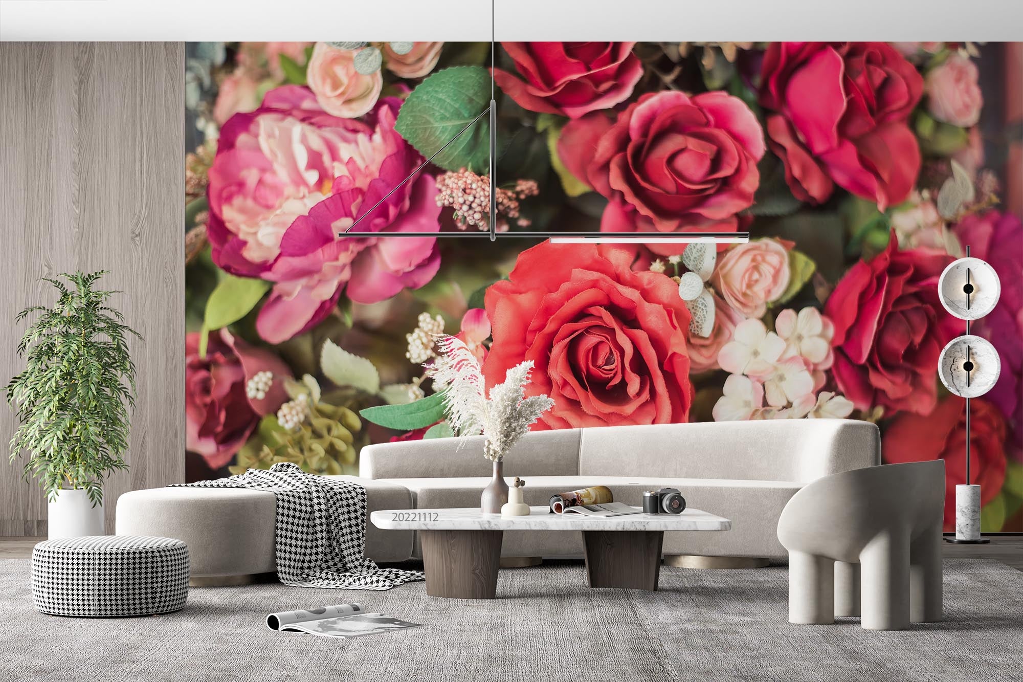 3D Vintage Bouquet Roses Wall Mural Wallpaper GD 2140- Jess Art Decoration