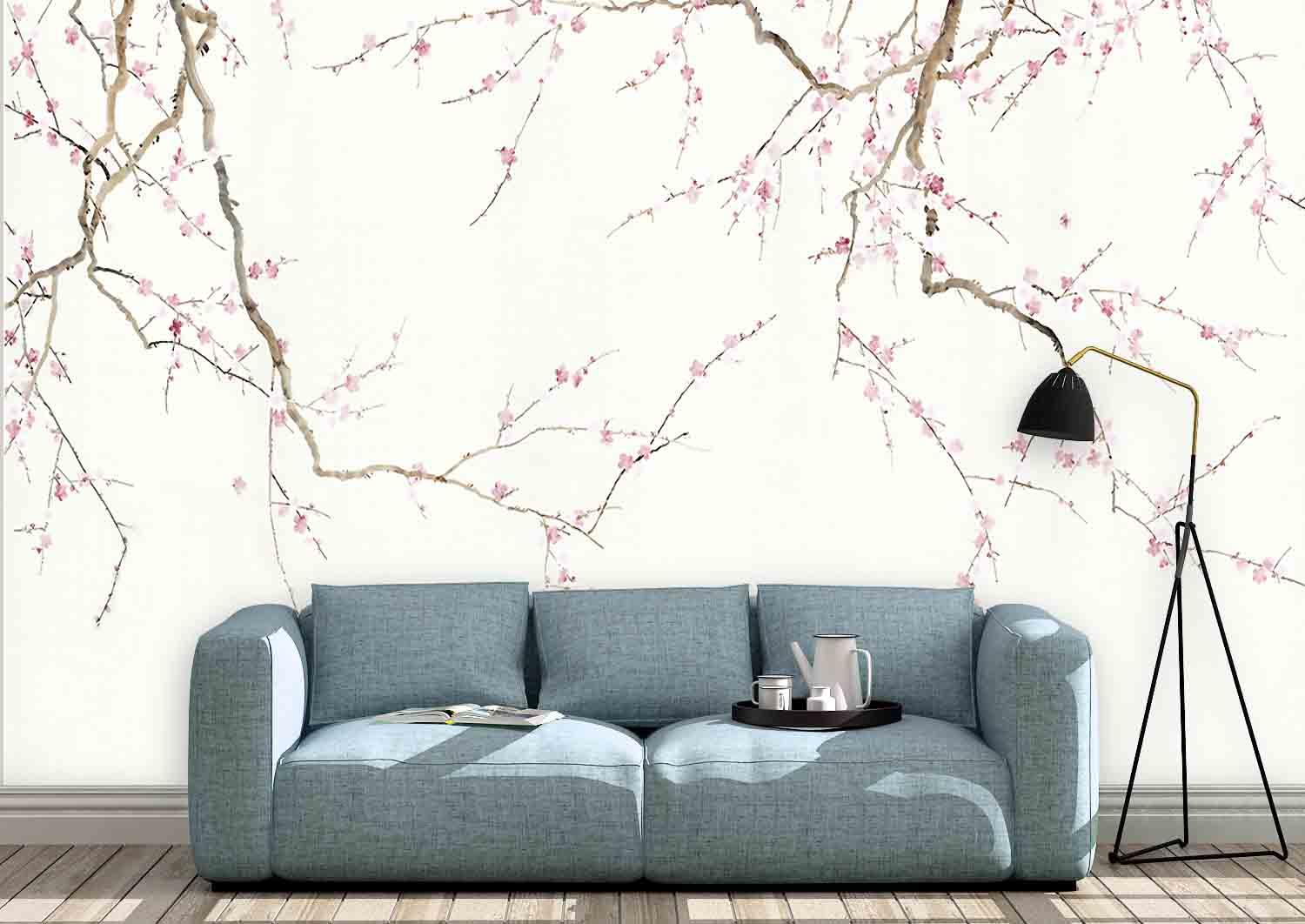 3D Blossom Branch Wall Mural Wallpaper 20- Jess Art Decoration