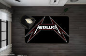 3D Metallica Rock Band Non-Slip Rug Mat 126- Jess Art Decoration
