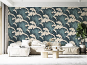3D Vintage Wave Pattern Wall Mural Wallpaper GD 721- Jess Art Decoration