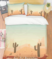3D Desert Landscape Quilt Cover Set Bedding Set Pillowcases 251- Jess Art Decoration