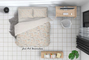 3D Cartoon Animal Forest Pattern Quilt Cover Set Bedding Set Duvet Cover Pillowcases WJ 3330- Jess Art Decoration