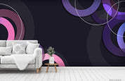 3D Abstract Geometric Background Wall Mural Wallpaper LQH 367- Jess Art Decoration
