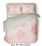 3D Pink Background Quilt Cover Set Bedding Set Pillowcases  83- Jess Art Decoration