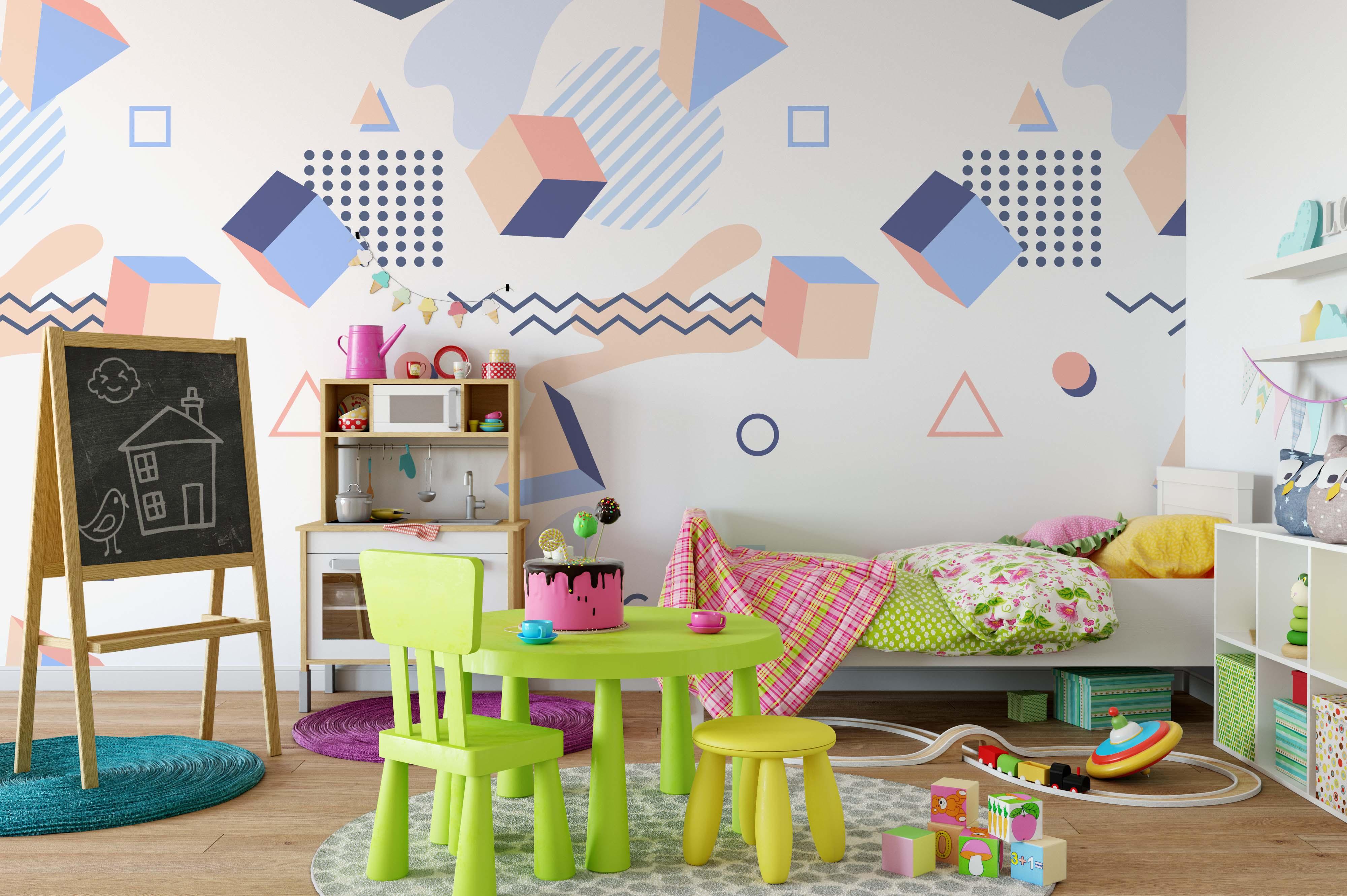 3D Geometric Pattern Wall Mural Wallpaper 122- Jess Art Decoration