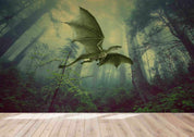 3D Ancient Forest Dinosaur Animal Wall Mural Wallpaper LQH 284- Jess Art Decoration