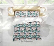 3D Cartoon Animal Abstract Leopards Pattern Quilt Cover Set Bedding Set Duvet Cover Pillowcases WJ 6078- Jess Art Decoration