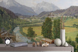 3D nordic countryside oil painting wall mural wallpaper 26- Jess Art Decoration