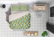 3D Hand Drawn Colorful Pineapple Quilt Cover Set Bedding Set Duvet Cover Pillowcases LXL- Jess Art Decoration