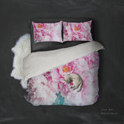 3D Color Flowers Quilt Cover Set Bedding Set Pillowcases 52- Jess Art Decoration