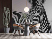 3D  Africa Animal Zebra Wall Mural Wallpaper SWW1670- Jess Art Decoration