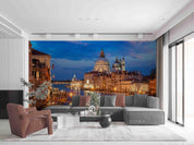 3D  Water City Venice Night View Wall Mural Wallpaper SWW5078- Jess Art Decoration